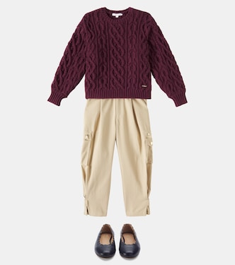 Cargohose aus Baumwolle | Chloé Kids