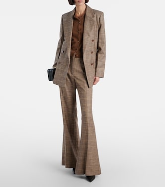 Stevens wool-blend flared pants | Joseph