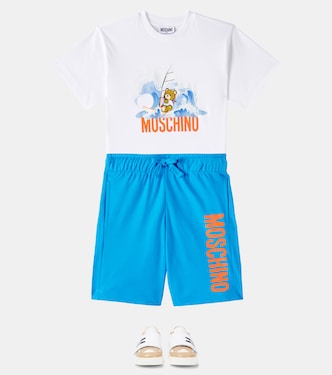 Set Teddy Bear de camiseta y pantalón | Moschino Kids