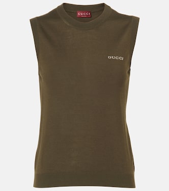 Pullunder aus Kaschmir und Seide | Gucci