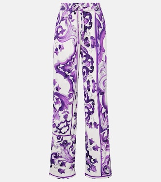 Pantalon ample Majolica | Dolce&Gabbana