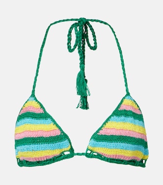 Bikini-Oberteil Gabrielle aus Häkelstrick | Anna Kosturova