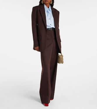 Single-breasted virgin wool blazer | Stella McCartney
