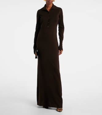 Knitted cashmere maxi dress | Tom Ford
