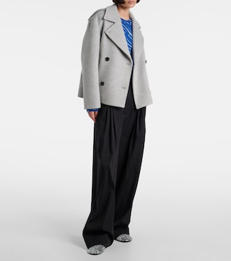 Double-breasted wool coat | Proenza Schouler