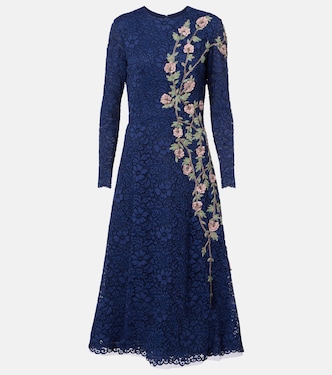 Marlena embellished lace cocktail dress | Costarellos