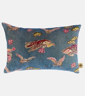 Aristolochia cotton pillow  | The House of Lyria