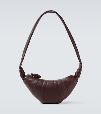 Croissant Small leather shoulder bag | Lemaire