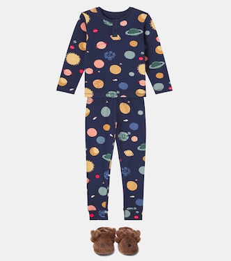 Wilhelm printed cotton-blend pajamas | Liewood