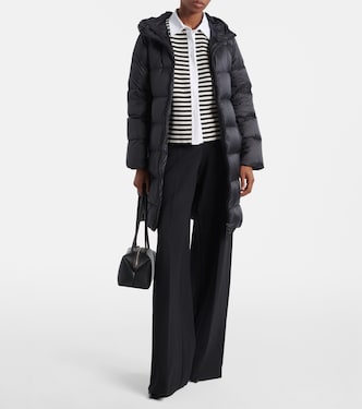 Belted quilted down coat | Max Mara