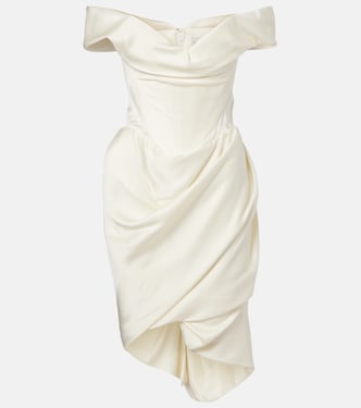 Nova Cora draped satin minidress | Vivienne Westwood