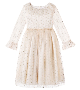 Junya embellished tulle dress | Bonpoint