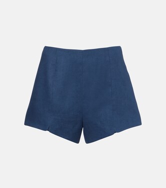 Sabine linen shorts | Posse