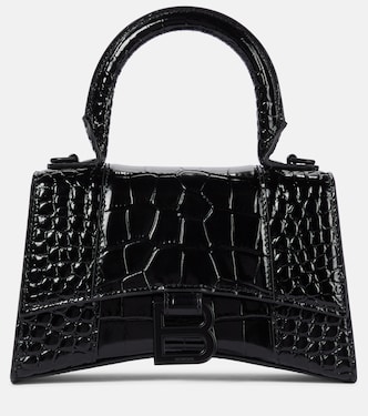 Hourglass XS leather crossbody bag | Balenciaga