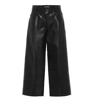 Charlotte faux leather culottes | Stella McCartney