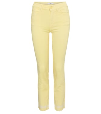 Roxanne mid-rise slim jeans | 7 For All Mankind