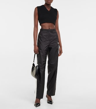Pull raccourci en cachemire | Prada