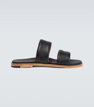 Leather sandals | Auralee