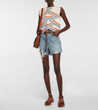 Shorts di jeans distressed 50s | Re/Done