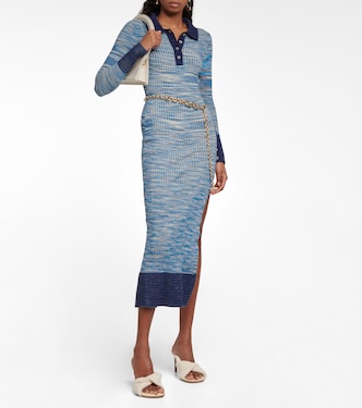 Robe midi La Robe Zucca rayée | Jacquemus