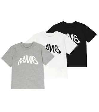 Set de 3 camisetas de algodón | MM6 Maison Margiela Kids