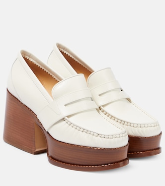 Augusta leather platform loafers | Gabriela Hearst