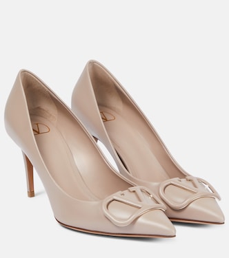 VLogo 80 leather pumps | Valentino Garavani