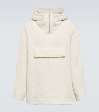 Felpa oversize in lana e alpaca | Auralee