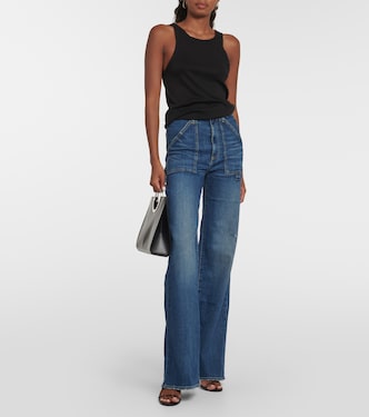 Jeans Quentin a gamba larga | Nili Lotan
