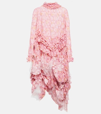 Robe midi en dentelle | Susan Fang