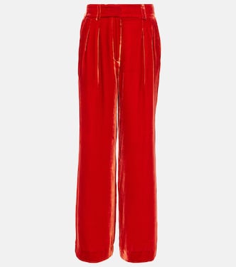 Weite Hose Veronica aus Samt | Ulla Johnson