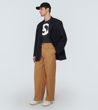 Camiseta en jersey de mezcla de algodón | Acne Studios