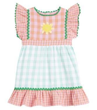 Baby - Abito in cotone con ricamo | Stella McCartney Kids