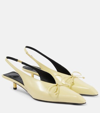 Escarpins Les Slingbacks Cubisto en cuir | Jacquemus