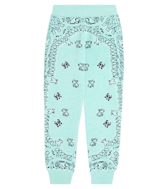Bandana chenille sweatpants | Amiri Kids