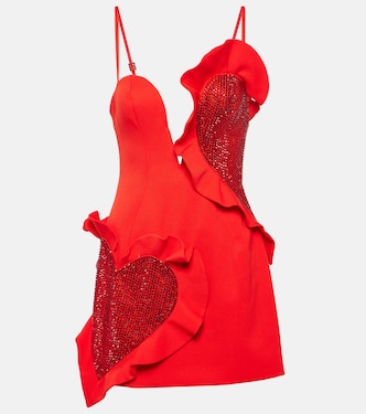 Robe en laine à cristaux | Area