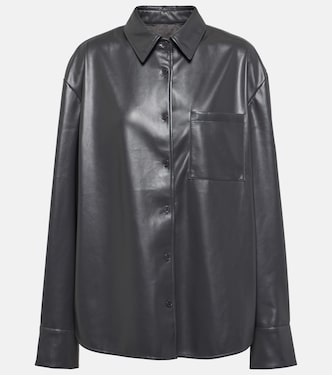 Camicia Chrissie in similpelle | The Frankie Shop