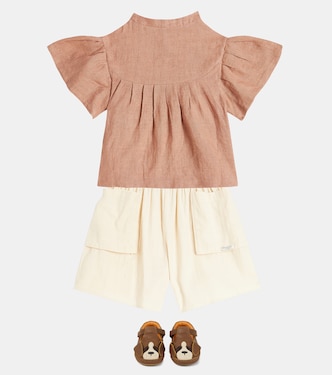 Camisa Rosalie de mezcla de lino | Donsje