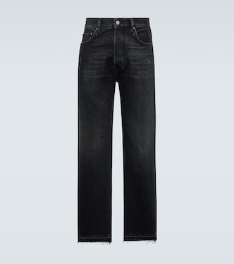 Faded mid-rise straight jeans | Amiri