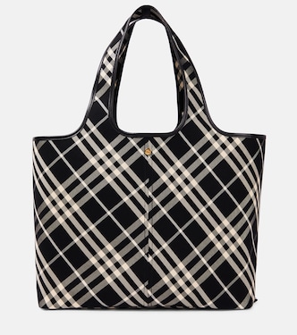 Borsa Medium in canvas Burberry Check | Burberry