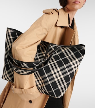 Cabas Burberry Check Medium en toile | Burberry