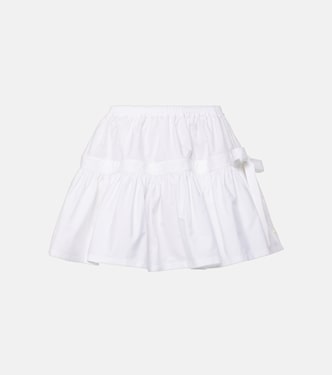 Minifalda con volantes y lazo | Alaïa