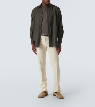 Virgin wool overshirt | Rubinacci