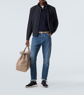 Cotton polo sweater | Brunello Cucinelli