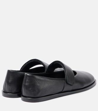 Mary-Jane-Ballerinas aus Leder | CO