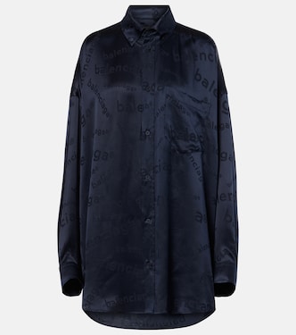 Chemise Cocoon en soie | Balenciaga