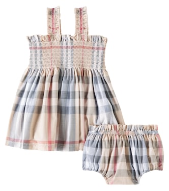 Baby - Abito e culottes Burberry Check | Burberry Kids