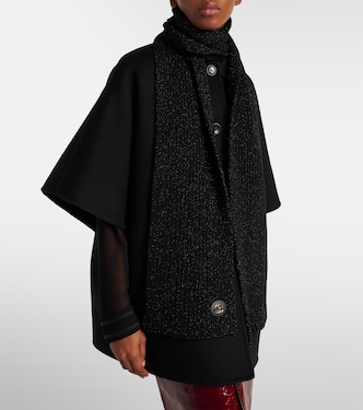 Écharpe en laine mélangée | Gucci