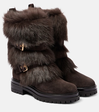 Bottines Maverick en daim | Gianvito Rossi