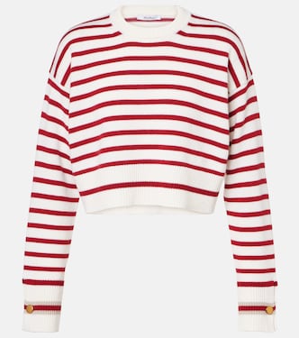 Dorotea striped virgin wool sweater | Max Mara